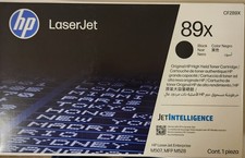 New HP 89x CF289X Black Toner Cartridge picture