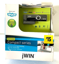 NEW - EZ-CAM BY jWIN Webcam w/ Microphone Camera For PC Laptop Desktop COMPACT picture