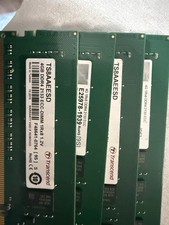 LOT OF 4 Transcend 4GB Sticks DDR4 PC4-2133p Unbuffered ECC-DIMM Memory RAM picture
