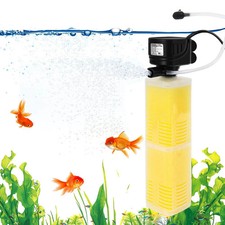 320GPH Aquarium Filter for 40 100 Gallon Fish Tanks 4 in 1 picture