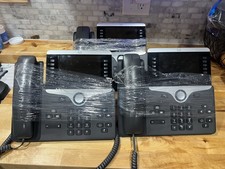  Lot of 3 Cisco CP-8851-K9 IP Office Phone with Stand picture