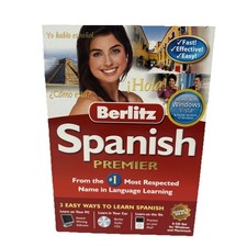 Spanish Language Software Berlitz Spanish Premier Windows/Macintosh/ipod/CD picture