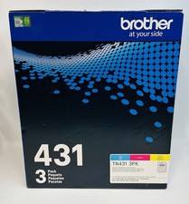 Brother TN-431 3PK - Cyan / Magenta / Yellow - 1800 *NEW IN BOX* picture