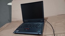 Vintage IBM ThinkPad A21m Laptop Intel Pentium 3 CPU 14