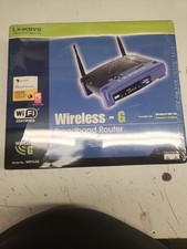 Linksys Wireless-G BROADBAND ROUTER 2.4 GHz Model WRT54G - New Sealed Box  picture