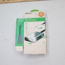 Vivitar Type-C to VGA Adapter with SD and Micro SD card Reader VIV-RW-7201 picture