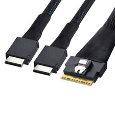 SFF-8611 Ultraport Slimline SAS PCI-E Dual Oculink Slim 4.0 SFF-8654 8i 74pin to picture