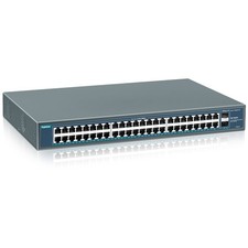 YuanLey 48 Port PoE Switch 800W Gigabit 2 SFP Rackmount Unmanaged picture