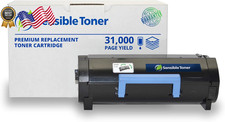 Compatible 66S1X00 Extra High Yield Toner Cartridge for Lexmark 66S1X00 Works picture