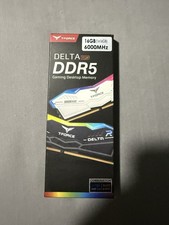 Teamgroup T•Force Delta RGB 16GB (1x16GB) DDR5 6000MHz Gaming Memory Ram - Black picture