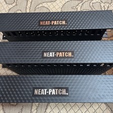 Neat Patch Cable Management Unit3 Pack 2U Neat Patch (3 Pack) Black picture