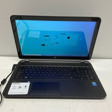 HP 15-f010dx Intel i3-4010u 1.70GHz 4GB 500GB HDD Windows 10 Pro Laptop READ LCD picture