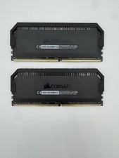 Corsair Dominator Platinum RGB 32GB (2x16GB) DDR4 RAM 3200MHz CMT32GX4M2C3200C16 picture
