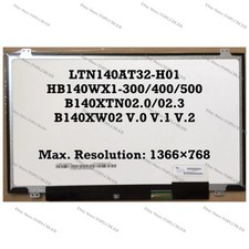 LTN140AT32-H01 HB140WX1-300/400/500 B140XTN02.0/02.3 B140XW02 V.0 V.1 V.2 LCD picture
