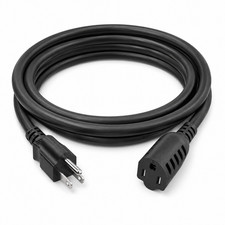 14 AWG Power Extension Cord (NEMA 5-15P to NEMA 5-15R) - 1/2/3/6/10/15/25 ft picture