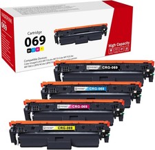 Vaserink 069 069H Toner Cartridge 4 Pack (BK,C,M,Y) MF753Cdw 069 Toner Cartridge picture