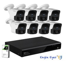 4K 8MP PoE NVR Surveillance Security System Cloud Upload OK 8TB 8x 5MP IP Camera picture