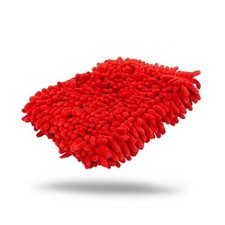  Universal Red Chenille Microfiber Wash Pad | Professional High-Efficiency Car  picture