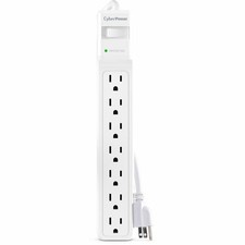 CyberPower CSB706W Essential 7 Outlet Surge Protector with 1800 J Surge picture