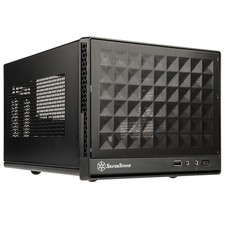 SilverStone Geh SST-SG13B-C Cube mATX USB3 Black Frame Cube Micro/Mini/Flex-ATX picture