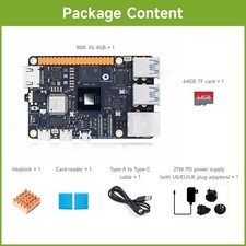 Waveshare D-Robotics RDK X5 Development Board, Powered By Sunrise 5 Chip Octa picture