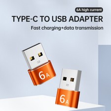 Type C to USB Adapter 6A USB-C Female to USB Type A male port converter adapter picture