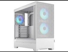 Fractal Design Pop Air RGB White TG ATX High-Airflow Clear Tempered Glass Window picture