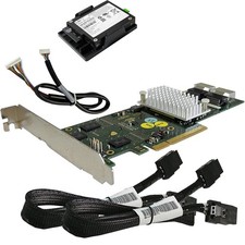 Fujitsu D2616-A22 GS1 6GB PCle x8 SAS RAID Controller +iBBU +2x SAS Cable FP picture