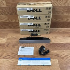 Lot of 4 Dell AS501PA Multimedia Speaker System for Computer Monitors FAST SHIP picture