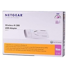 NEW - NetGear Wireless-N300 USB WiFi Adapter Model WN111 (300Mbps) B,G,N USB 2.0 picture