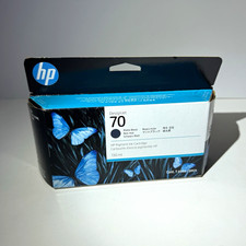 HP 70 Genuine Matte Black Pigment Ink Cartridge 130 ml C9448A For Z3100 Z3200 picture