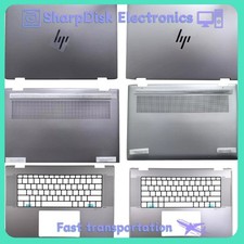New for HP Envy X360 16-ad 16-ac 2-in-1 Lcd Back Cover / Palmrest /Bottom Case picture