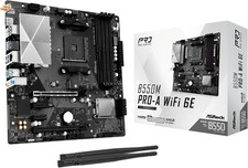 ASRock B550M Pro-A WiFi 6E AM4 DDR4 Micro-ATX Motherboard picture