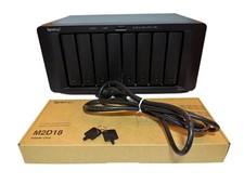 Synology DS1817+ 8-Bay 16GB RAM M2D18 Card W/ 2x M.2 WD Red 512GB Cache Drives picture