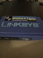 LINKSYS WRT54G V8 Wireless-G Broadband Router 2.4 GHz 54 Mbps With Adapter Works picture