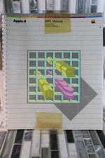 Apple II WPL Manual (For IIe Only DOS 3.3 Based) Manual picture