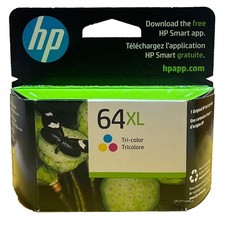 HP 64XL Color Ink Cartridge New Genuine 64 XL picture
