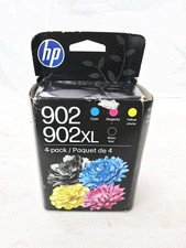 Genuine 902 XL Black & 902 Standard Color C/M/Y 4 Pack (Expires 2/2028) NEW picture