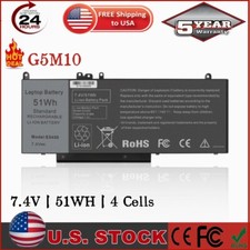 ✅LOT 50x G5M10 Battery For Dell Latitude E5450 E5550 8V5GX WYJC2 Notebook 15.6