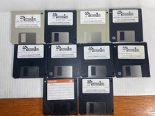Vintage Software Lot 3.5 Floppy Disks PC Games, Utilities & Programs Files - -A3 picture