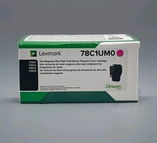 Original Lexmark 78C1UM0 Magenta Toner Cartridge Genuine - Brand New picture