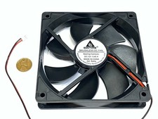GDSTIME Computer Case fan Large 12V 2Pin 120mm 25mm gda blower 1225 12025 picture