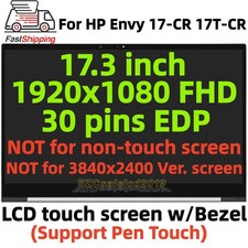 HP Envy 17T-CR100 17T-CR0000 Display Touch Screen 17.3