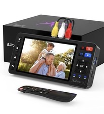 Portta VD20P VHS to Digital Converter with 5 HD Screen Video Capture Recorder US picture