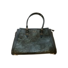 Mosiso Green Floral Embossed Laptop Tote Bag Professional Work Briefcase Handbag picture