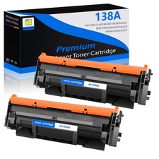 2PK 138A W1380A Compatible Black Toner Cartridge for HP Laser Jet Pro 3001dw picture