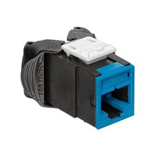 Leviton 6AUJK-RL6 Atlas-X1 Cat 6A UTP Quickport Jack Blue picture