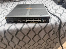 HPE Aruba 2930F 12G PoE+ 2SFP+ Managed Switch JL693A - Tested, Powers On picture