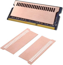 Easycargo Laptop Memory Heatsink Kit, Copper Heat Sink + Pre-Applied Thermal Con picture
