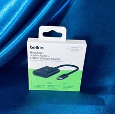 Belkin Rockstar 3.5mm Audio + USB-C Charge Adapter - NPA004btBK picture
